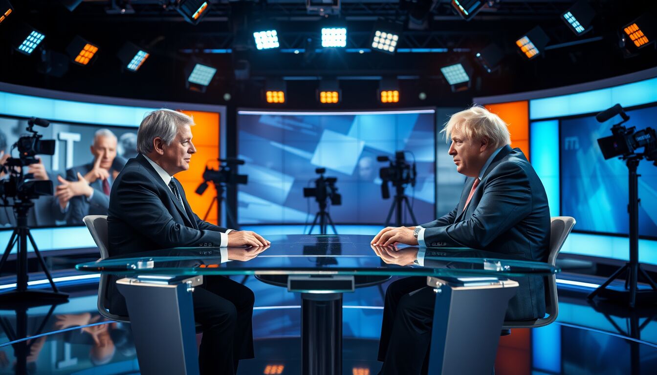 Nicola Porro incalza Boris Johnson a Quarta Repubblica su Europa, leadership e futuro della destra