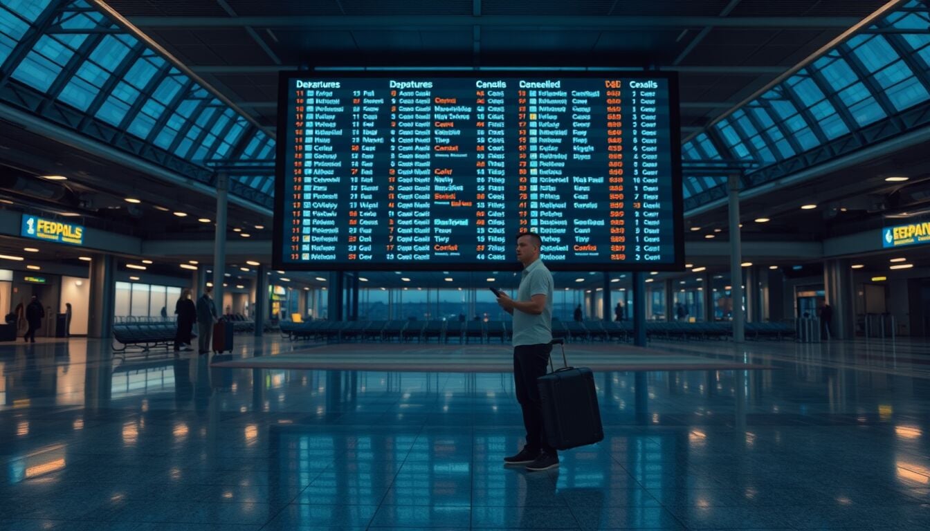 Passeggeri senza risarcimento quando il volo è cancellato per carburante, solo rimborso o nuova partenza