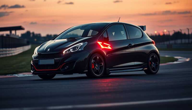 Peugeot 208 GTi elettrica compatta da 280 CV analisi completa di prestazioni caratteristiche e design