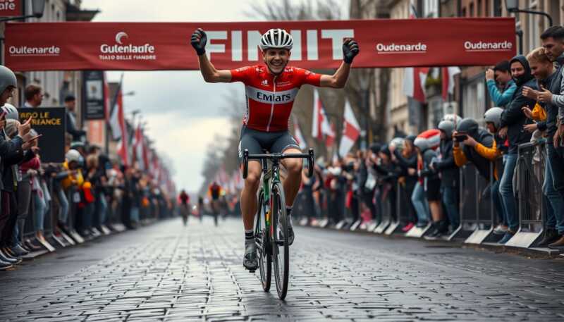 Pogacar domina il Giro delle Fiandre e firma uno storico tris di vittorie consecutive