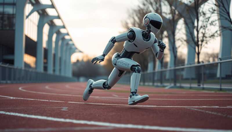 Robot umanoide sfida il limite di velocità umana e punta a superare il primato di Usain Bolt