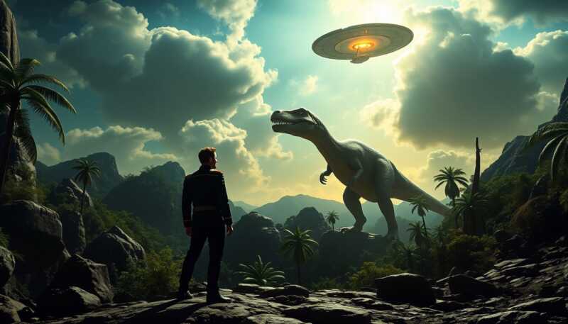 Star Trek Strange New Worlds svela il primo trailer italiano con dinosauri