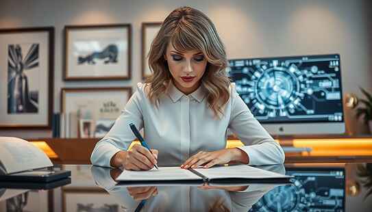 Taylor Swift registra nuovi marchi per difendere voce, immagine e frasi dagli abusi dell’intelligenza artificiale