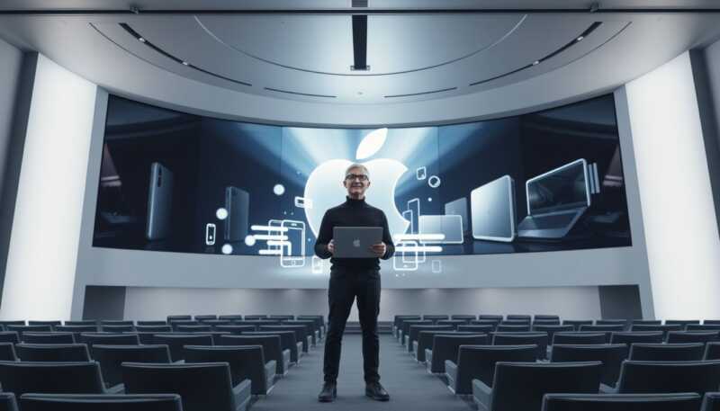 Tim Cook celebra mezzo secolo di Apple e rilancia l’innovazione nel futuro tecnologico