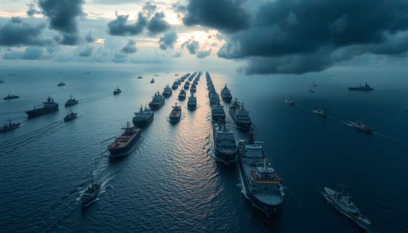 Trump ordina il blocco dello Stretto di Hormuz e paralizza il traffico petrolifero internazionale