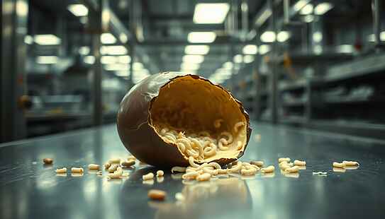 Vermi nelle uova di Pasqua, chiusa fabbrica in Irpinia dopo segnalazione shock degli studenti