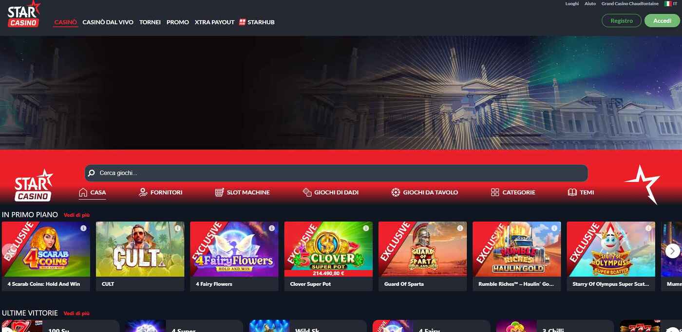 Screenshot StarCasino