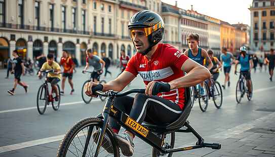 Alex Zanardi trasforma gli imprevisti della vita in nuove opportunità