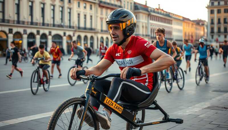 Alex Zanardi trasforma gli imprevisti della vita in nuove opportunità