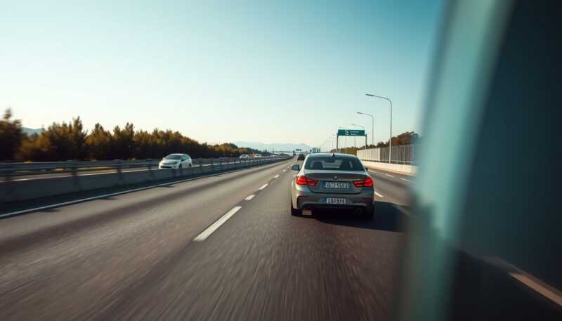Automobilisti in corsia centrale in autostrada rischiano una multa salata e pesanti decurtazioni di punti