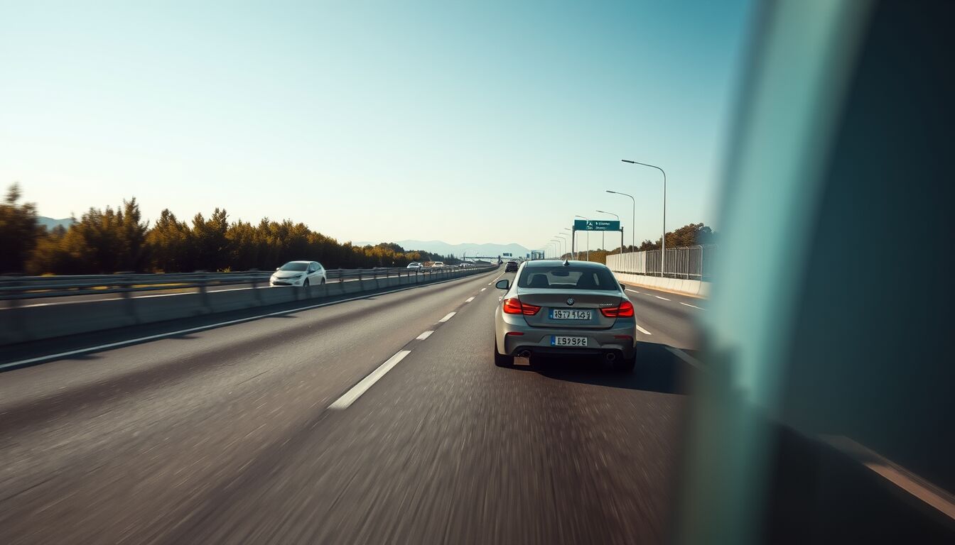 Automobilisti in corsia centrale in autostrada rischiano una multa salata e pesanti decurtazioni di punti