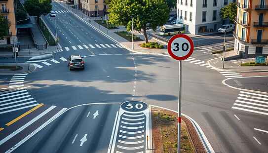 Codice della strada chiarisce i cartelli dopo l’incrocio: la regola decisiva per evitare multe