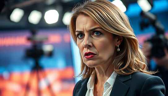 Federica Panicucci si indigna in diretta sul caso Garlasco