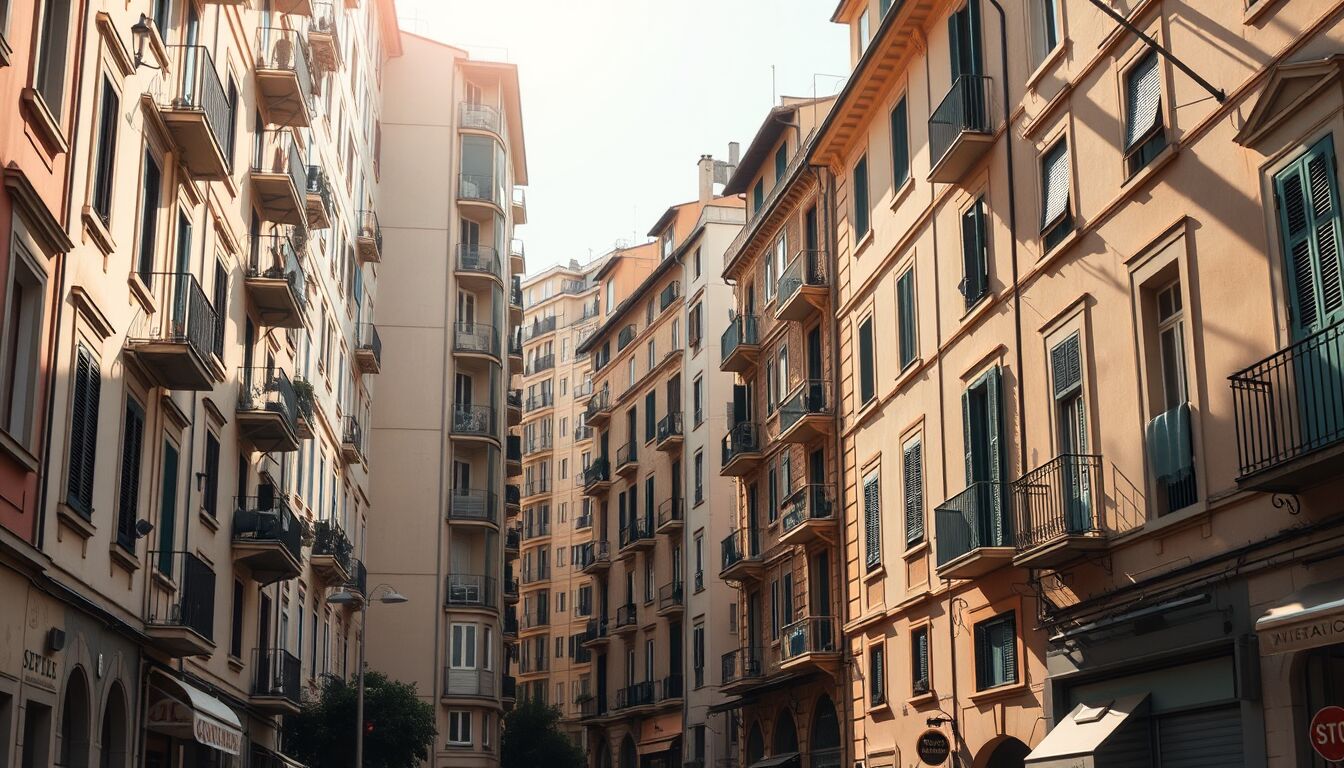 Immobiliare italiano diviso tra città e province mentre si rafforza la stretta della politica monetaria