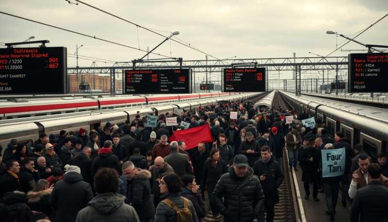 Italia paralizzata dallo sciopero generale del 29 maggio: treni, bus, scuola e sanità a rischio servizi