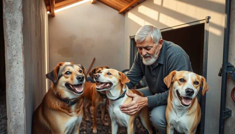 Luciano Quaglia vince al SuperEnalotto e dona l’intera somma ai cani abbandonati
