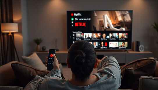 Netflix lancia ricerca vocale avanzata con intelligenza artificiale per scoprire contenuti in modo più rapido