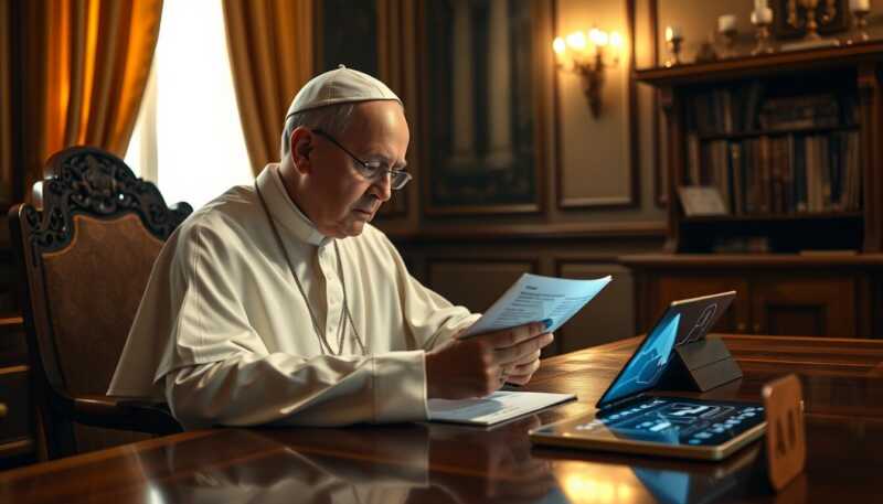 Papa Francesco si affida all’intelligenza artificiale per la nuova enciclica sui suoi rischi globali