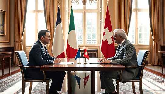 Parmelin incontra Mattarella e Tajani a Roma per rafforzare cooperazione politica ed economica tra Svizzera e Italia