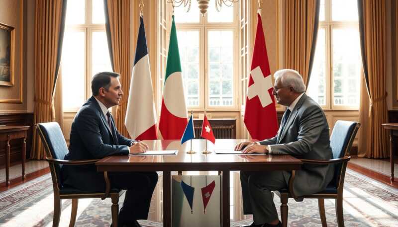 Parmelin incontra Mattarella e Tajani a Roma per rafforzare cooperazione politica ed economica tra Svizzera e Italia