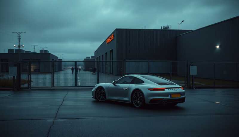 Porsche taglia 500 posti e chiude tre filiali dopo maxi perdita da 923 milioni di euro