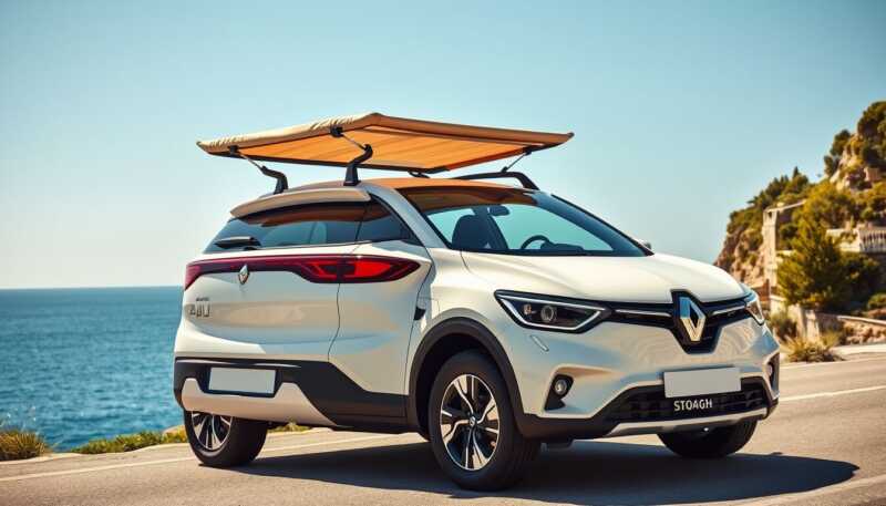 Renault 4 E-Tech Plein Sud rilancia lo spirito iconico con nuovo tetto apribile in tela