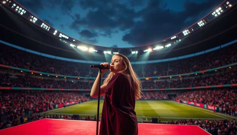 Sissi intona il coro alla Coppa Italia Women ma l’audio scompare