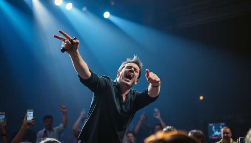 Tommaso Paradiso furioso sul palco interrompe il concerto e poi si scusa