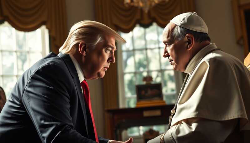 Trump sfida Papa Leone XIV, escalation di accuse e replica che scuote la Casa Bianca
