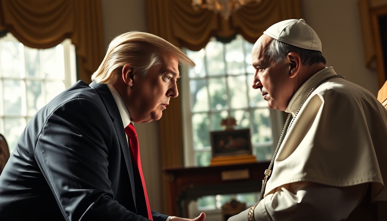 Trump sfida Papa Leone XIV, escalation di accuse e replica che scuote la Casa Bianca