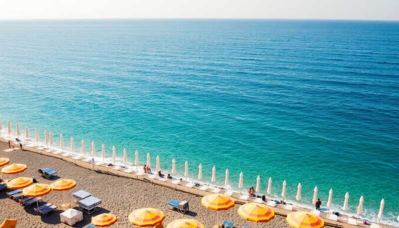 Alassio domina la classifica delle spiagge più care in Italia con rincari medi stimati del sei percento