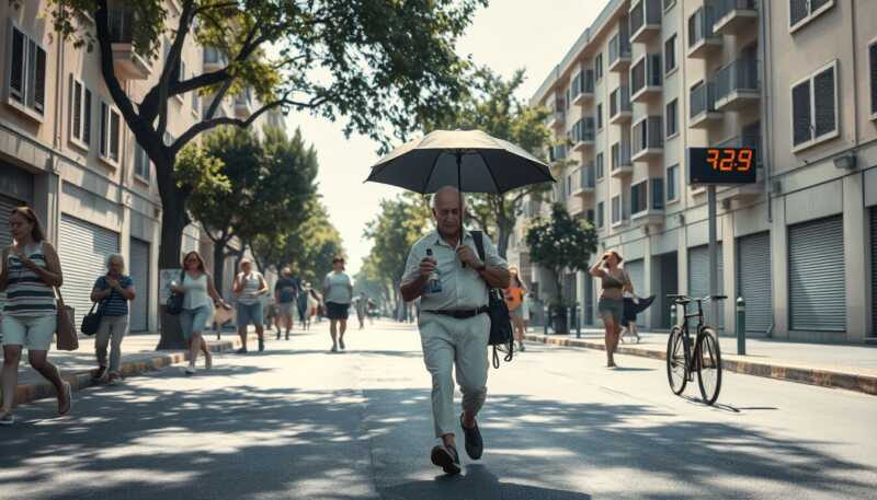 Anticiclone subtropicale spinge l’Italia verso 40 gradi tra afa diffusa, bollini rossi e temporali di calore