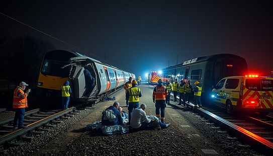 Bedford scontro ferroviario verso Londra, morto un macchinista e oltre 80 feriti gravi e lievi