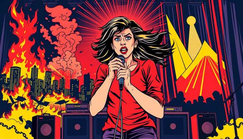 Katy Perry pubblica Watch It Burn, singolo pop rock tra rabbia e rinascita