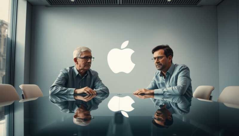 Tim Cook prepara l’addio a Apple ma resta regista strategico accanto a Johny Srouji e John Ternus
