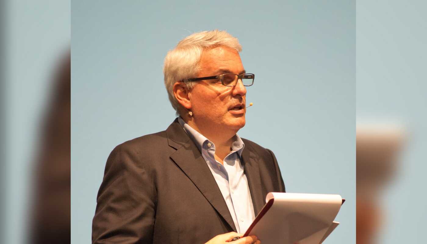 Bruno Giussani, ospite d'onore dell'AI Salon Ticino