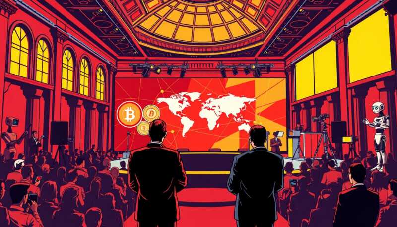 Tether protagonista al summit di Roma con Devasini e Ardoino