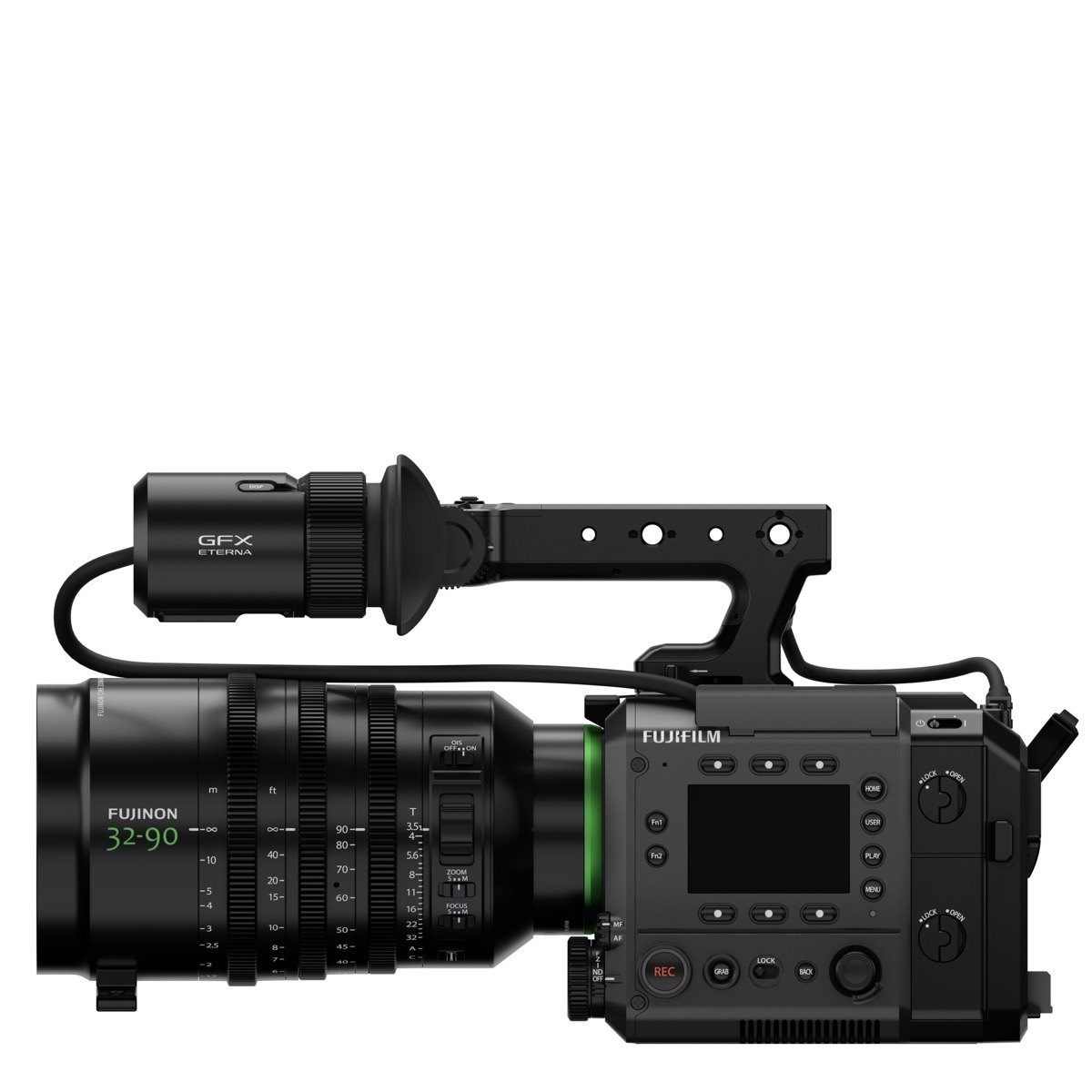 ETERNA EVF sideLeft ETERNA GF32 90 grip