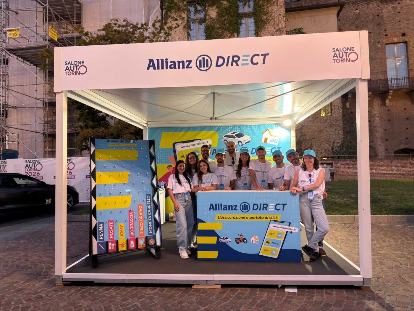 Allianz Direct al Salone Auto Torino 2026