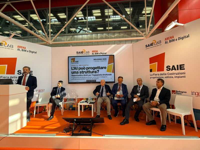 AI nelle costruzioni: agenti, LLM in casa e responsabilità dell’ingegnere al SAIE 2026