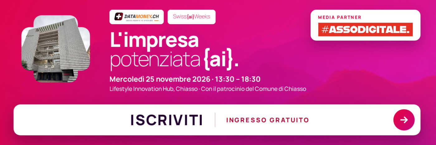 L'impresa potenziata - evento Datamoney 25 novembre 2026, iscriviti, ingresso gratuito