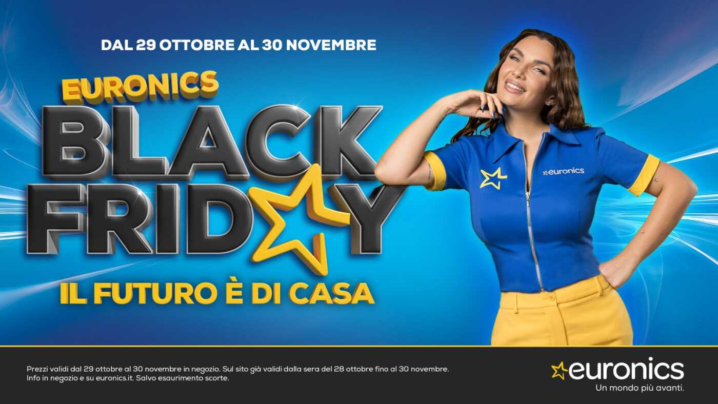 Friday Menu Pic Euronics sceglie Elettra Lamborghini per gli spot del Black Friday – # ...