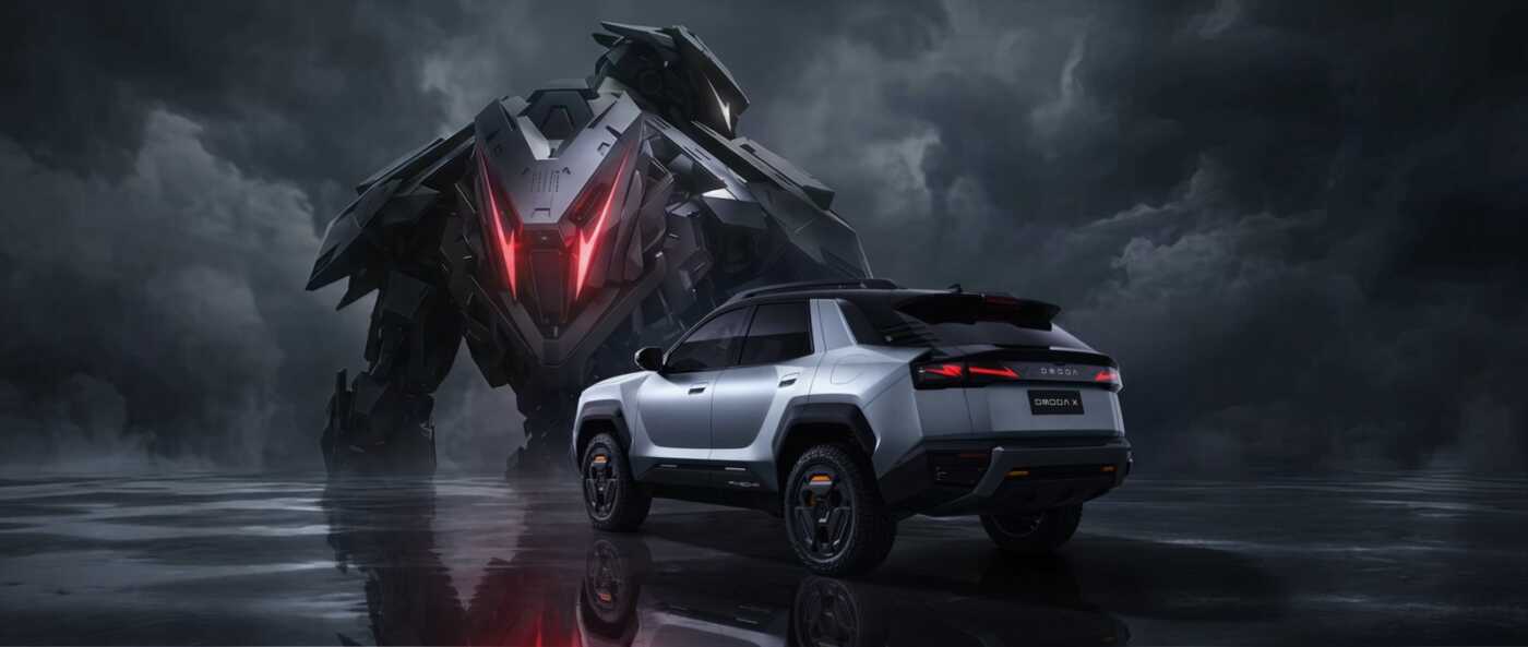 OMODA X 14 Rear Three Quarter View
