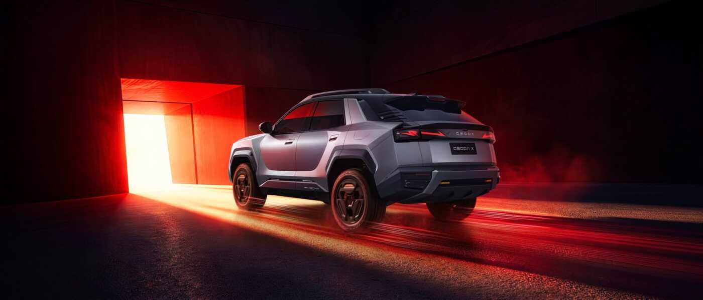 OMODA X 05 Rear Three Quarter