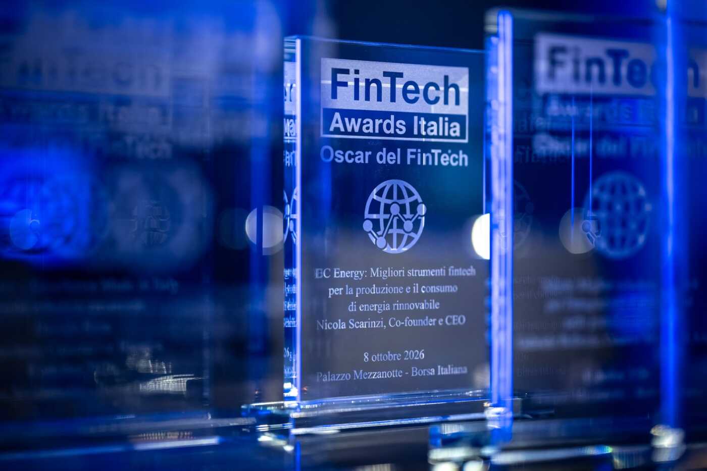 I premi dei FinTech Awards Italia 2026