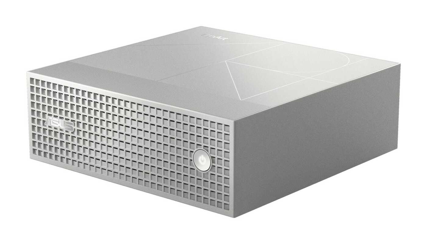 Il mini PC ASUS ProArt GR1X nella versione argento