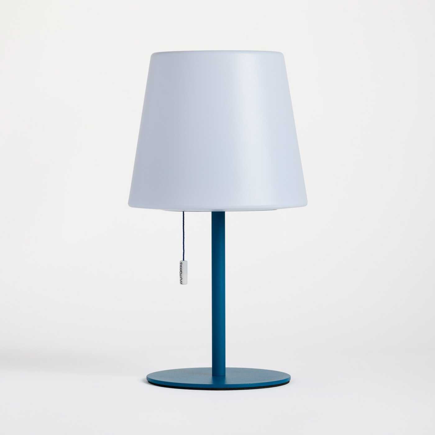 Muitomas Lampada da tavolo blu