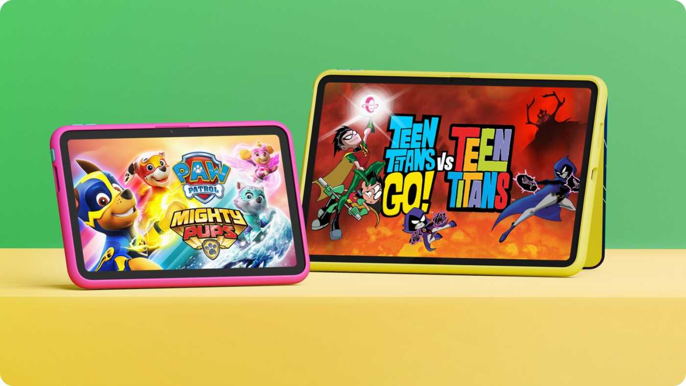 Amazon Kids Tablet con le custodie per bambini