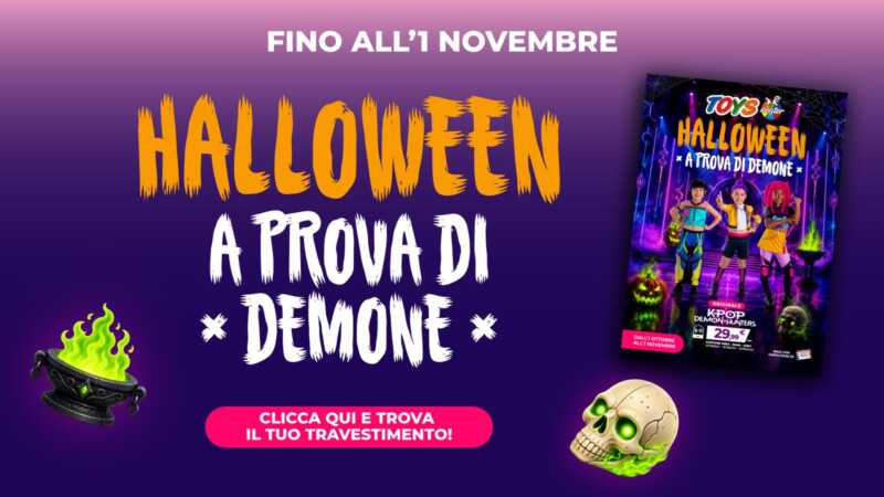 Toys Center, Halloween con i costumi ufficiali di K-Pop Demon Hunters